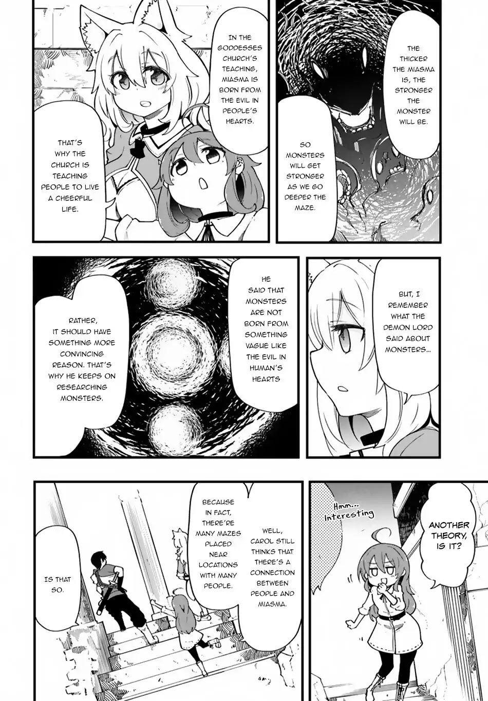 Seichou Cheat de Nandemo Dekiru you ni Natta ga, Mushoku dake wa Yamerarenai you desu Chapter 17 page 19 - Chapter 17: Maze Exploration at Gomaki Village
