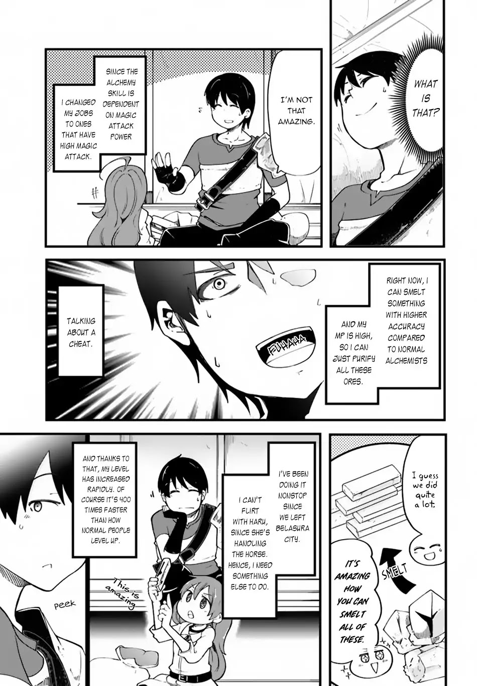 Seichou Cheat de Nandemo Dekiru you ni Natta ga, Mushoku dake wa Yamerarenai you desu Chapter 17 page 6 - Chapter 17: Maze Exploration at Gomaki Village