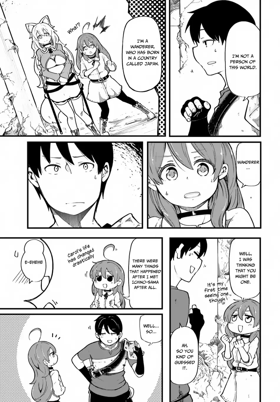 Seichou Cheat de Nandemo Dekiru you ni Natta ga, Mushoku dake wa Yamerarenai you desu Chapter 18 page 4 - Chapter 18: Sudden Confession