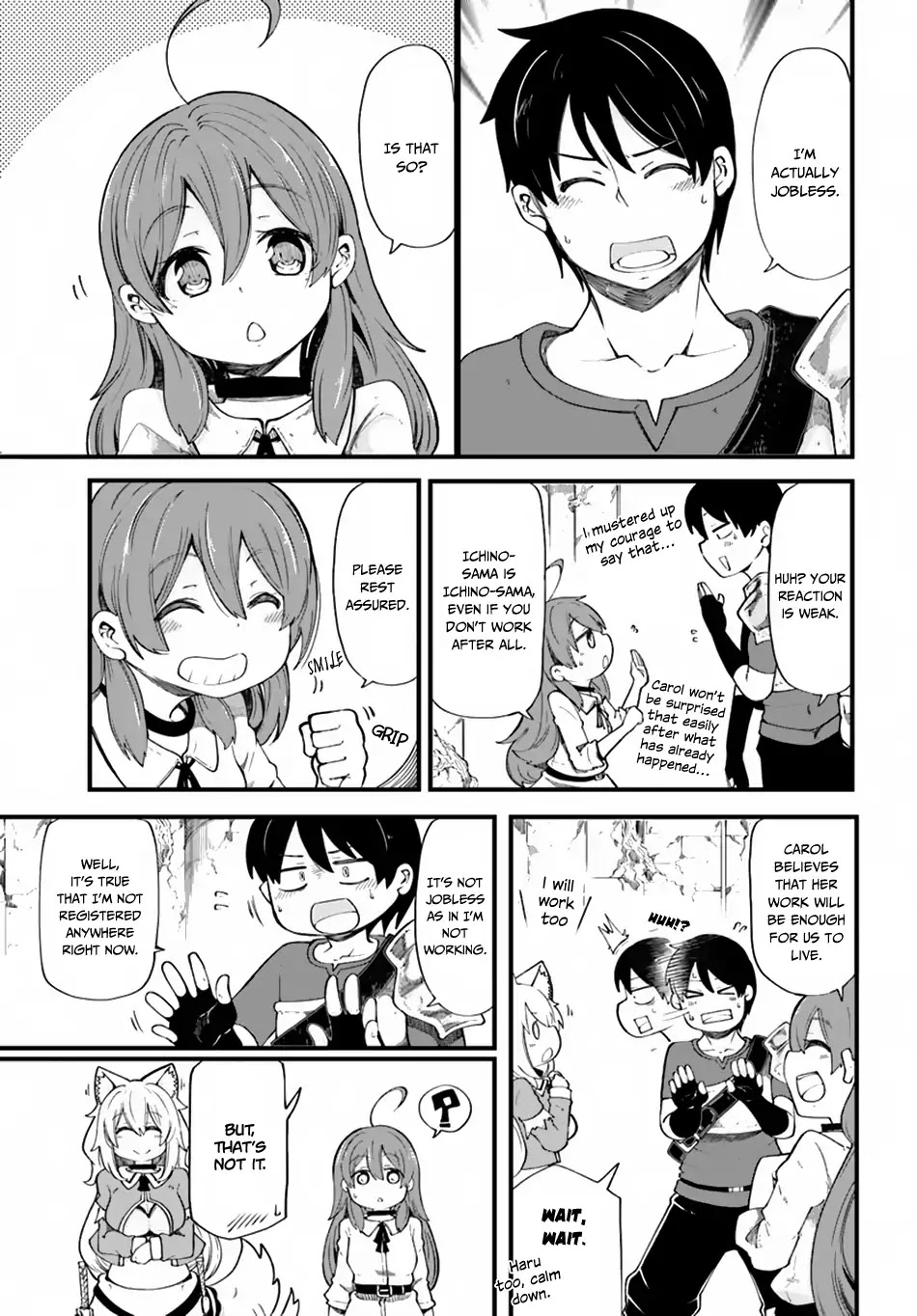 Seichou Cheat de Nandemo Dekiru you ni Natta ga, Mushoku dake wa Yamerarenai you desu Chapter 18 page 6 - Chapter 18: Sudden Confession