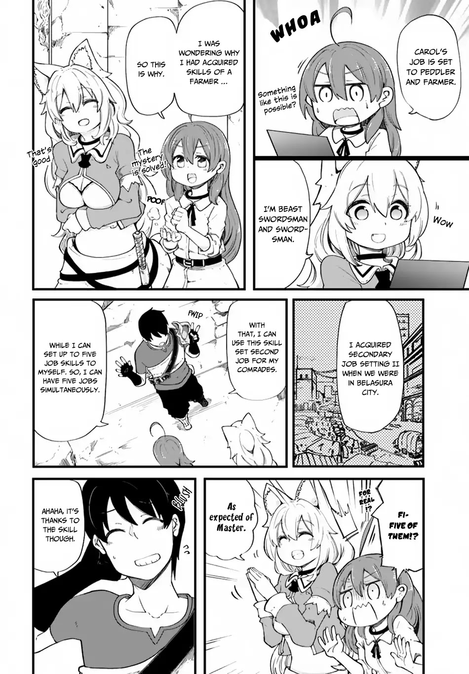 Seichou Cheat de Nandemo Dekiru you ni Natta ga, Mushoku dake wa Yamerarenai you desu Chapter 18 page 9 - Chapter 18: Sudden Confession