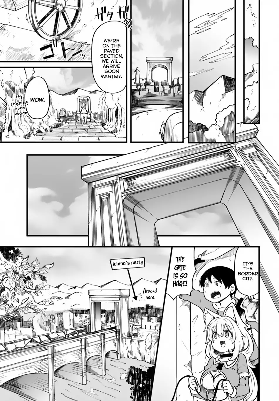 Seichou Cheat de Nandemo Dekiru you ni Natta ga, Mushoku dake wa Yamerarenai you desu Chapter 19 page 12 - Chapter 19: Let's Play Around the Border City