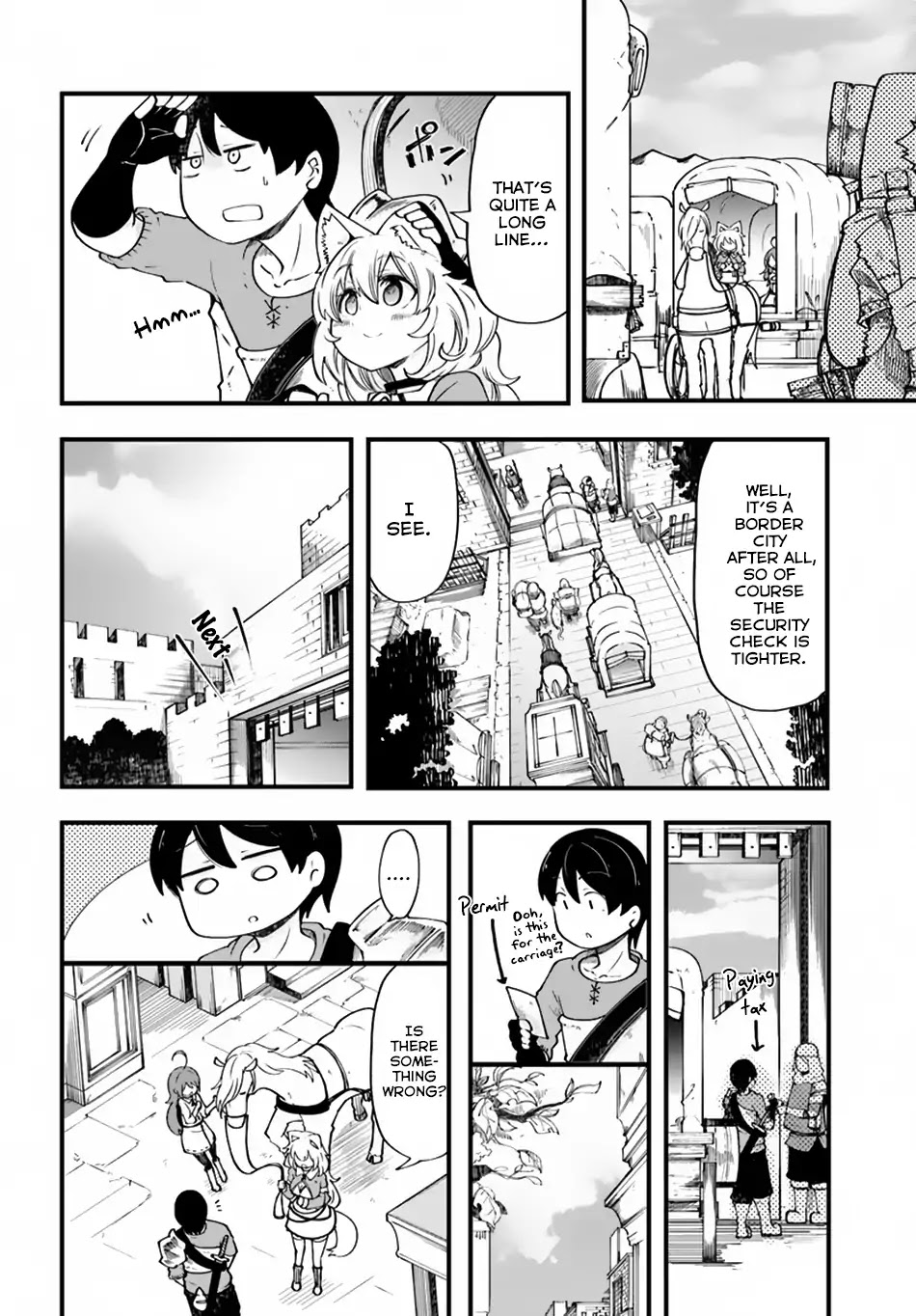 Seichou Cheat de Nandemo Dekiru you ni Natta ga, Mushoku dake wa Yamerarenai you desu Chapter 19 page 17 - Chapter 19: Let's Play Around the Border City