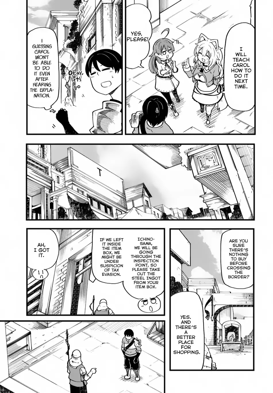 Seichou Cheat de Nandemo Dekiru you ni Natta ga, Mushoku dake wa Yamerarenai you desu Chapter 19 page 20 - Chapter 19: Let's Play Around the Border City