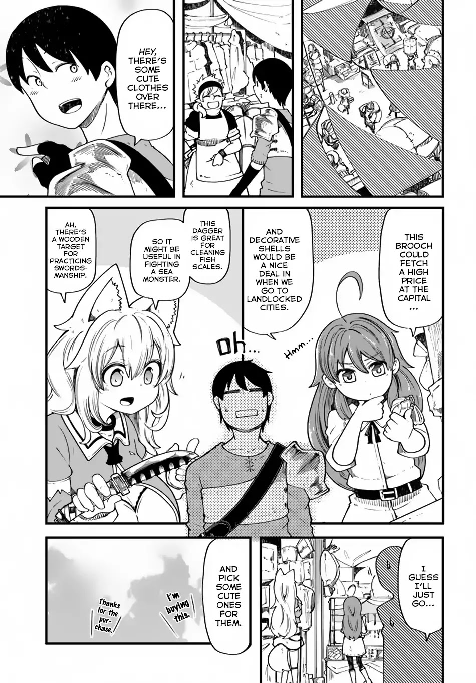 Seichou Cheat de Nandemo Dekiru you ni Natta ga, Mushoku dake wa Yamerarenai you desu Chapter 19 page 28 - Chapter 19: Let's Play Around the Border City