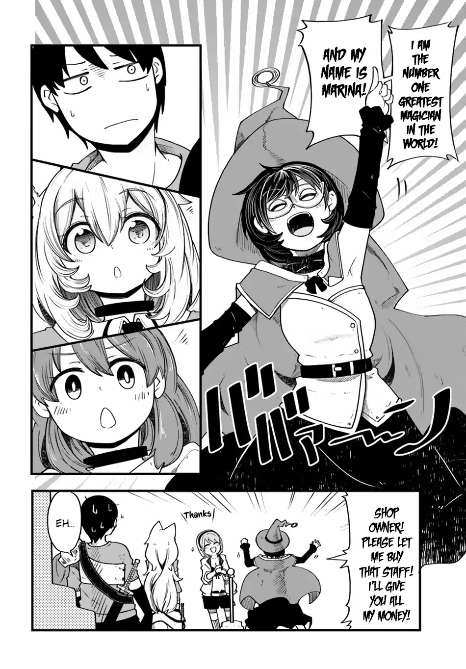 Seichou Cheat de Nandemo Dekiru you ni Natta ga, Mushoku dake wa Yamerarenai you desu Chapter 19 page 33 - Chapter 19: Let's Play Around the Border City
