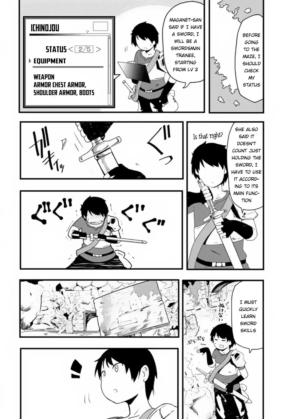 Seichou Cheat de Nandemo Dekiru you ni Natta ga, Mushoku dake wa Yamerarenai you desu Chapter 2 page 17 - Chapter 2