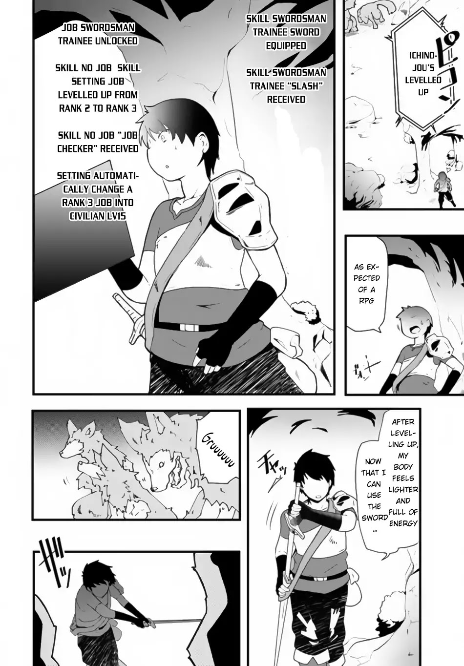 Seichou Cheat de Nandemo Dekiru you ni Natta ga, Mushoku dake wa Yamerarenai you desu Chapter 2 page 27 - Chapter 2