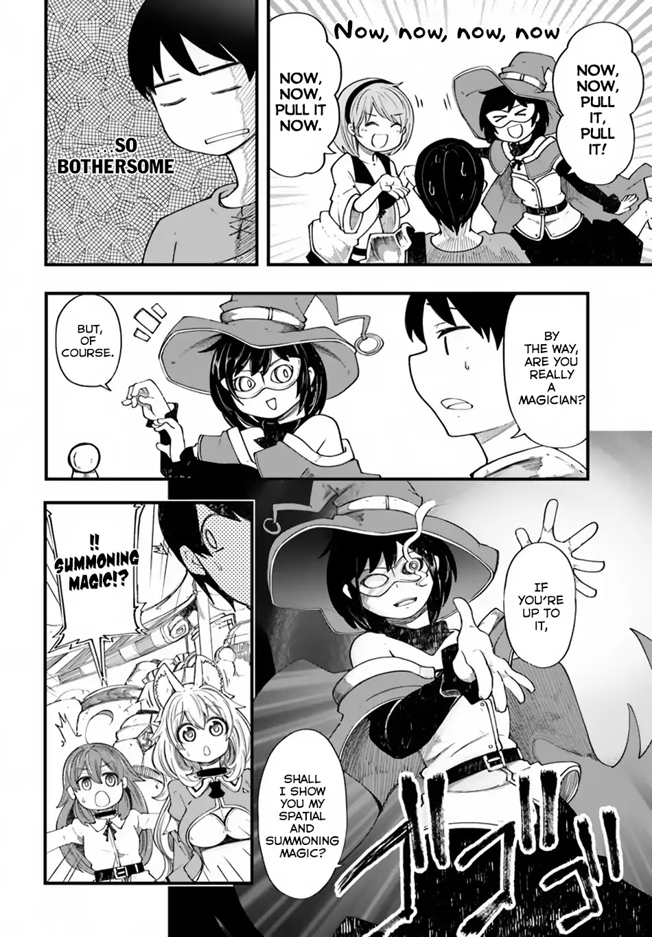 Seichou Cheat de Nandemo Dekiru you ni Natta ga, Mushoku dake wa Yamerarenai you desu Chapter 20.1 page 5 - Chapter 20.1: The Great Magician's Great Trick