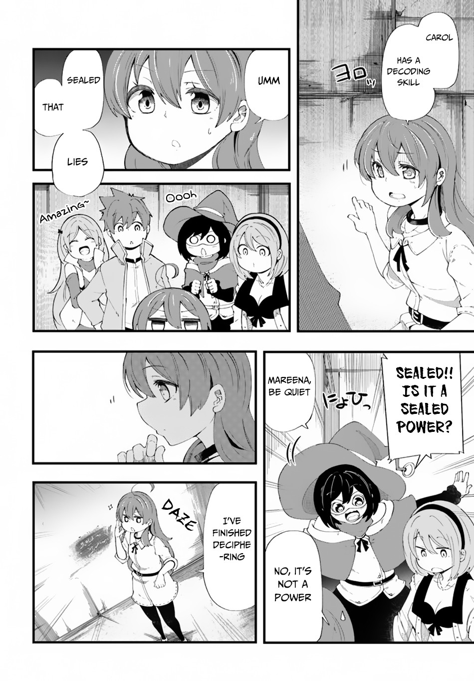 Seichou Cheat de Nandemo Dekiru you ni Natta ga, Mushoku dake wa Yamerarenai you desu Chapter 26 page 11 - Chapter 26: Marina Awakens?!