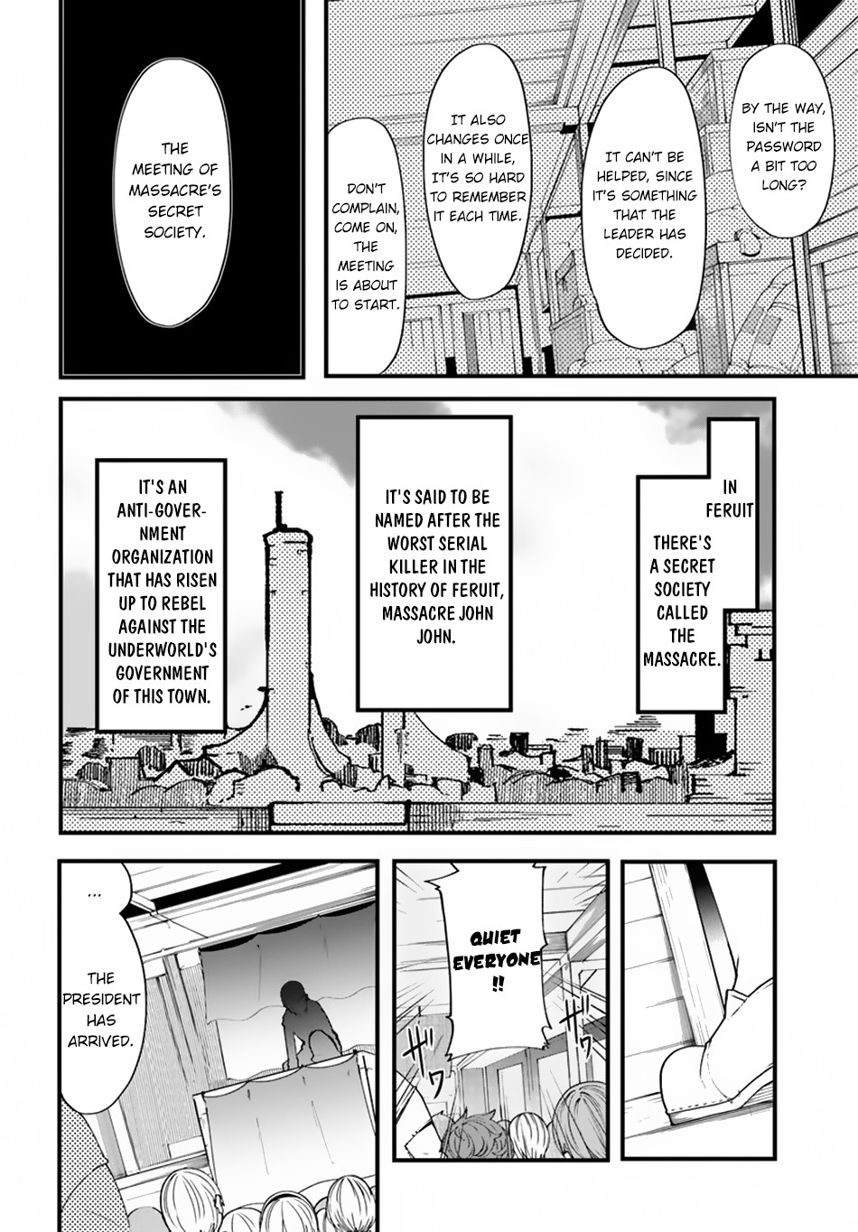 Seichou Cheat de Nandemo Dekiru you ni Natta ga, Mushoku dake wa Yamerarenai you desu Chapter 29 page 24 - Chapter 29: Secret Society Massacre