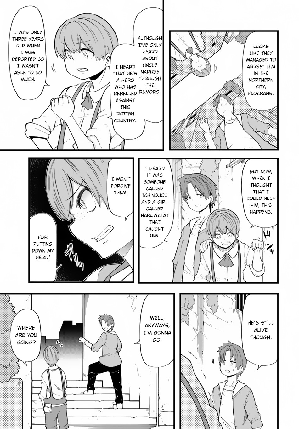 Seichou Cheat de Nandemo Dekiru you ni Natta ga, Mushoku dake wa Yamerarenai you desu Chapter 29 page 31 - Chapter 29: Secret Society Massacre