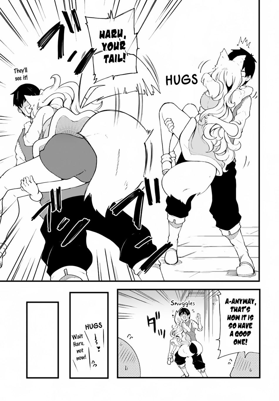 Seichou Cheat de Nandemo Dekiru you ni Natta ga, Mushoku dake wa Yamerarenai you desu Chapter 30 page 35 - Chapter 30: Haru's Feeling