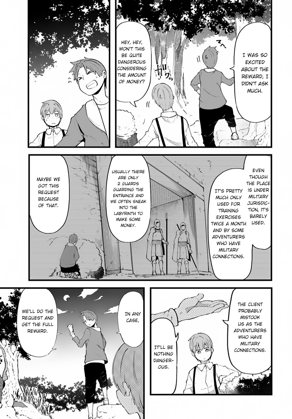 Seichou Cheat de Nandemo Dekiru you ni Natta ga, Mushoku dake wa Yamerarenai you desu Chapter 31 page 22 - Chapter 31: It's For The Sake of Training