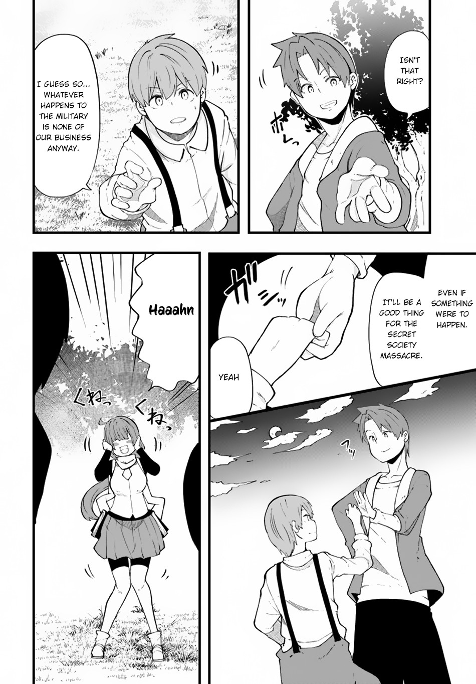 Seichou Cheat de Nandemo Dekiru you ni Natta ga, Mushoku dake wa Yamerarenai you desu Chapter 31 page 23 - Chapter 31: It's For The Sake of Training