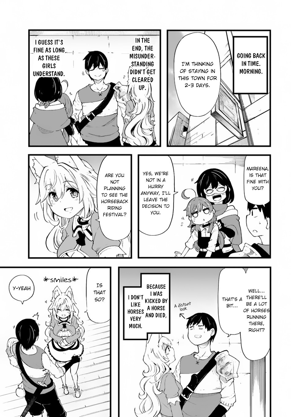 Seichou Cheat de Nandemo Dekiru you ni Natta ga, Mushoku dake wa Yamerarenai you desu Chapter 32 page 10 - Chapter 32: Adventurers in Feruit