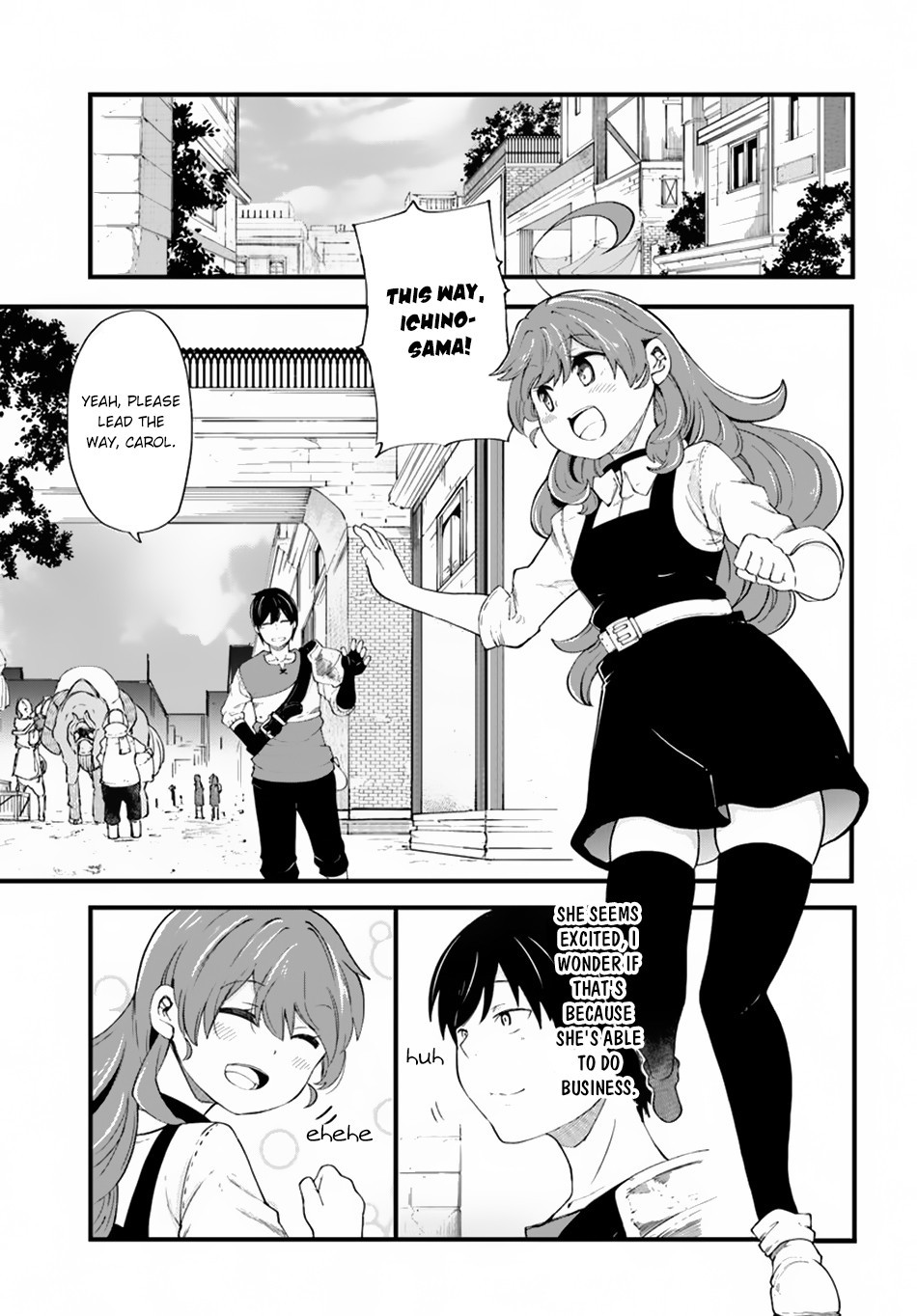 Seichou Cheat de Nandemo Dekiru you ni Natta ga, Mushoku dake wa Yamerarenai you desu Chapter 32 page 12 - Chapter 32: Adventurers in Feruit
