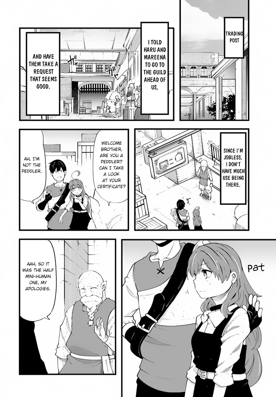 Seichou Cheat de Nandemo Dekiru you ni Natta ga, Mushoku dake wa Yamerarenai you desu Chapter 32 page 13 - Chapter 32: Adventurers in Feruit