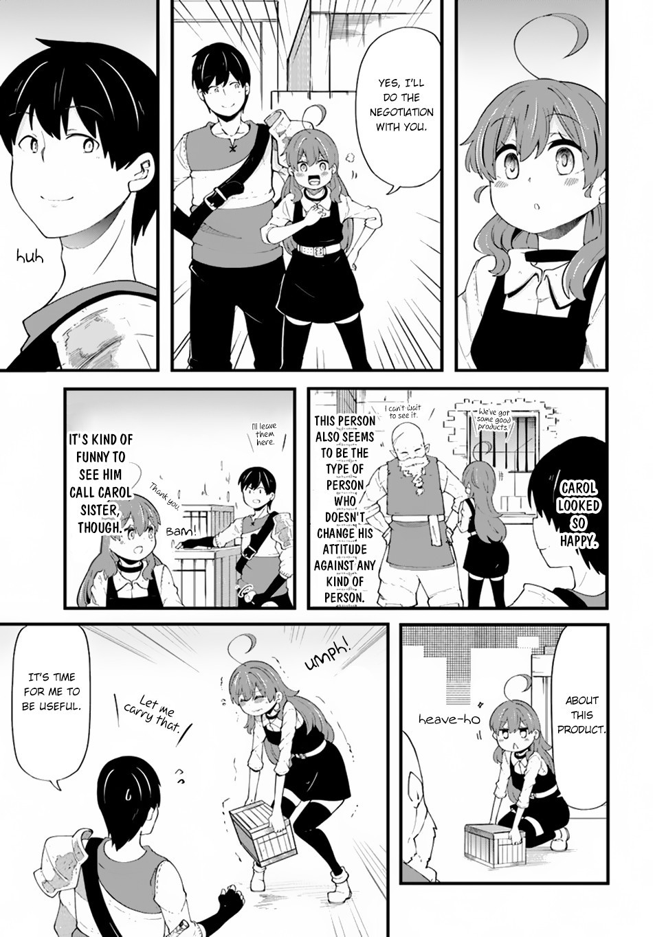 Seichou Cheat de Nandemo Dekiru you ni Natta ga, Mushoku dake wa Yamerarenai you desu Chapter 32 page 14 - Chapter 32: Adventurers in Feruit