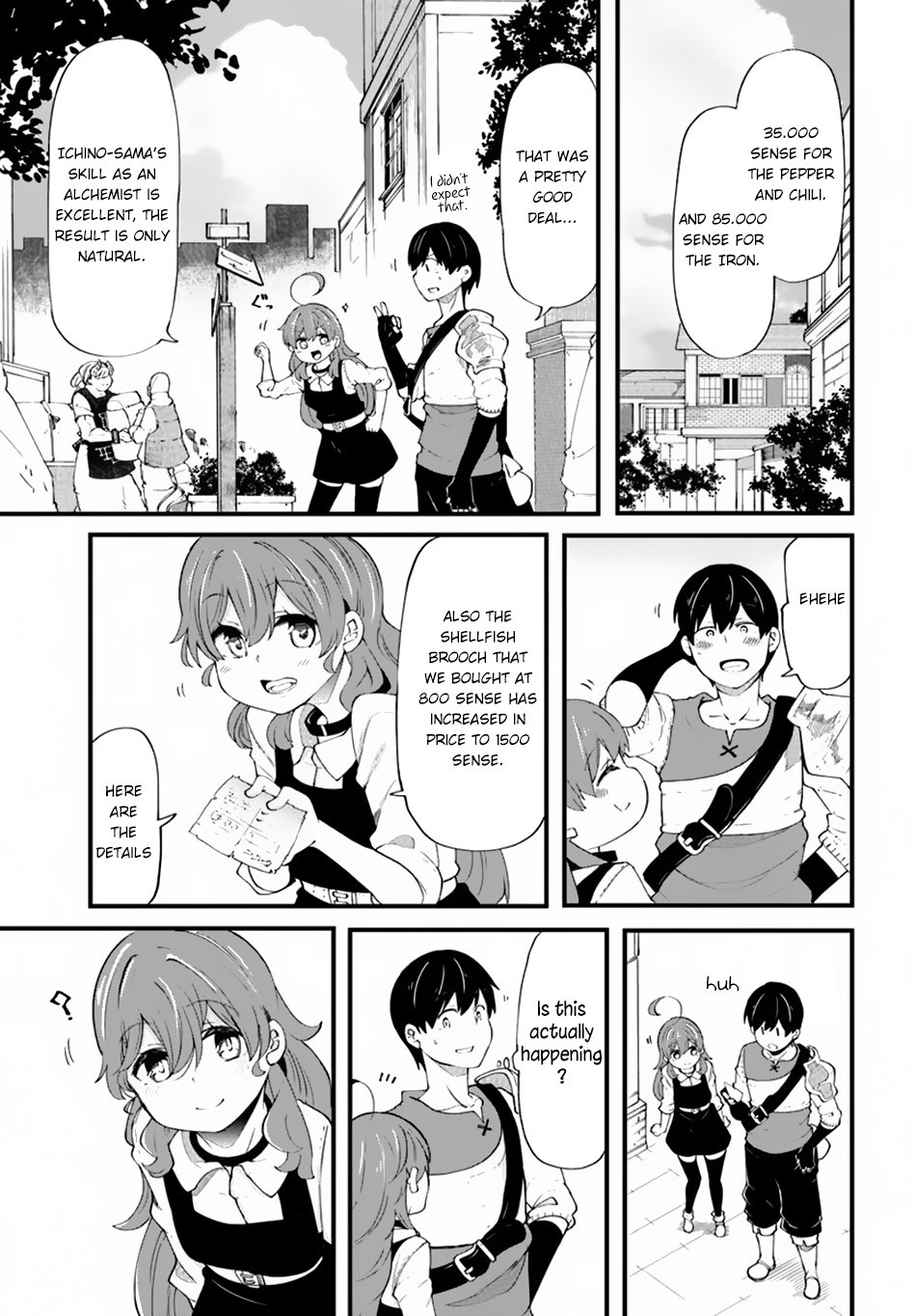 Seichou Cheat de Nandemo Dekiru you ni Natta ga, Mushoku dake wa Yamerarenai you desu Chapter 32 page 18 - Chapter 32: Adventurers in Feruit