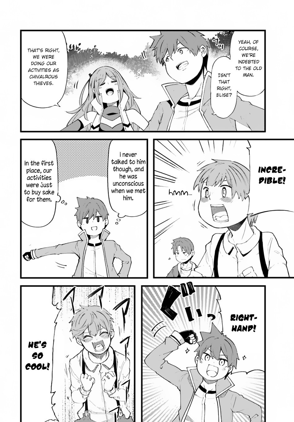 Seichou Cheat de Nandemo Dekiru you ni Natta ga, Mushoku dake wa Yamerarenai you desu Chapter 32 page 3 - Chapter 32: Adventurers in Feruit