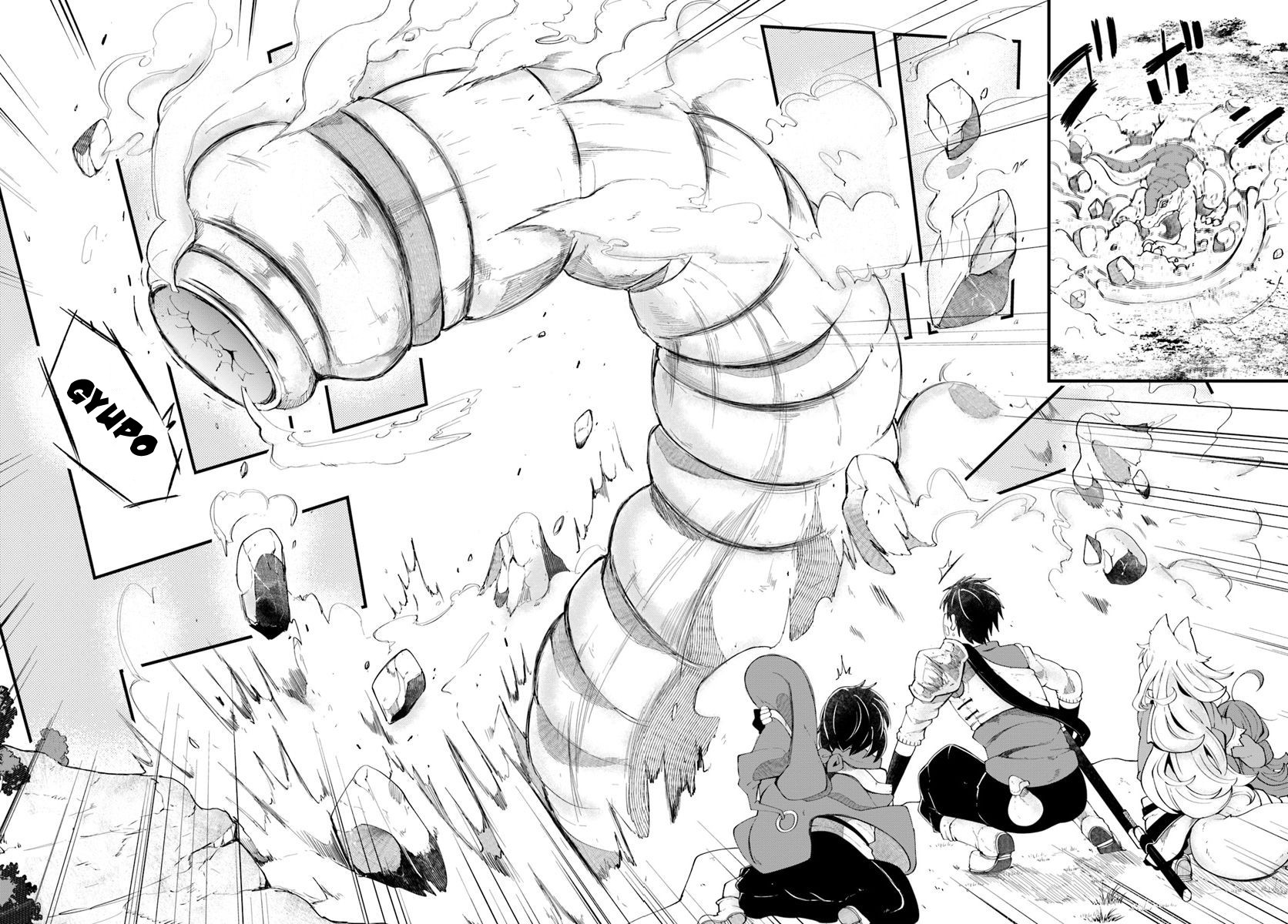 Seichou Cheat de Nandemo Dekiru you ni Natta ga, Mushoku dake wa Yamerarenai you desu Chapter 32 page 35 - Chapter 32: Adventurers in Feruit