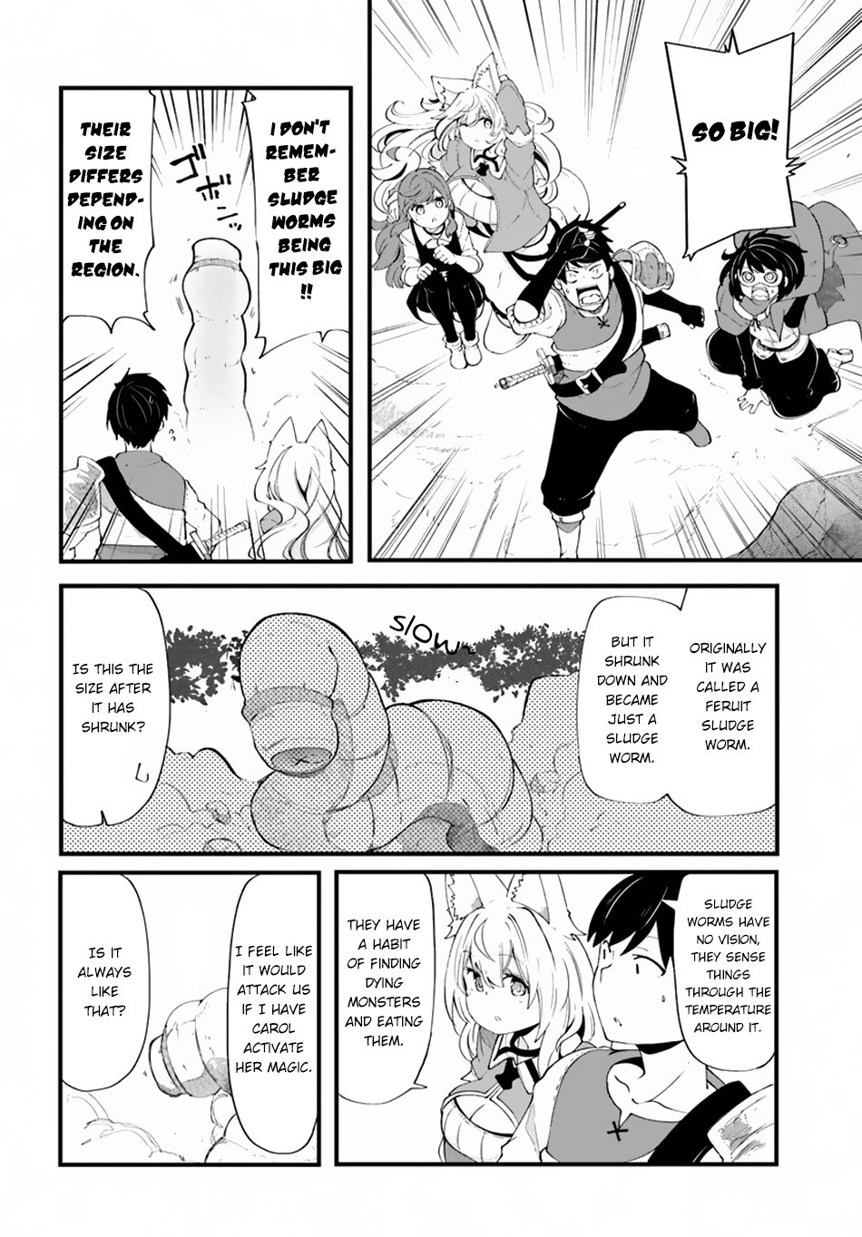 Seichou Cheat de Nandemo Dekiru you ni Natta ga, Mushoku dake wa Yamerarenai you desu Chapter 32 page 36 - Chapter 32: Adventurers in Feruit
