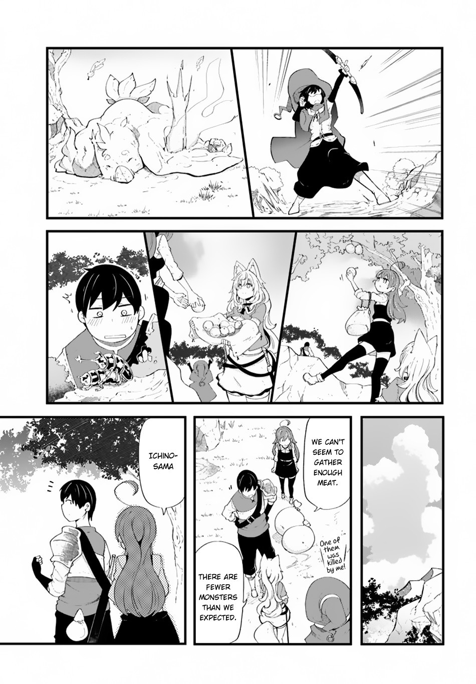 Seichou Cheat de Nandemo Dekiru you ni Natta ga, Mushoku dake wa Yamerarenai you desu Chapter 32 page 39 - Chapter 32: Adventurers in Feruit