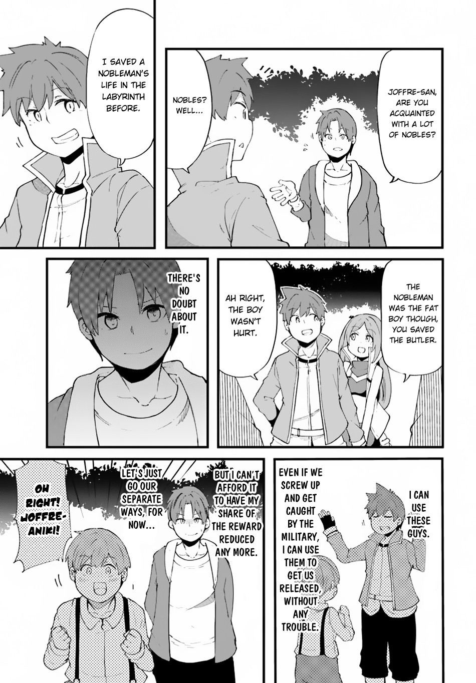 Seichou Cheat de Nandemo Dekiru you ni Natta ga, Mushoku dake wa Yamerarenai you desu Chapter 32 page 6 - Chapter 32: Adventurers in Feruit