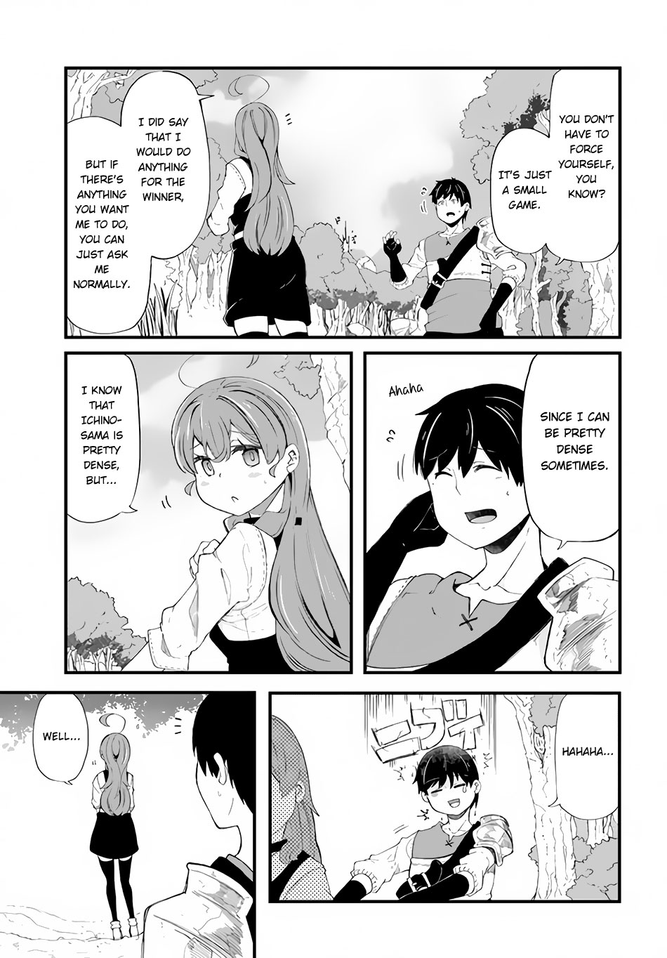 Seichou Cheat de Nandemo Dekiru you ni Natta ga, Mushoku dake wa Yamerarenai you desu Chapter 33 page 11 - Chapter 33: Carol's Confession