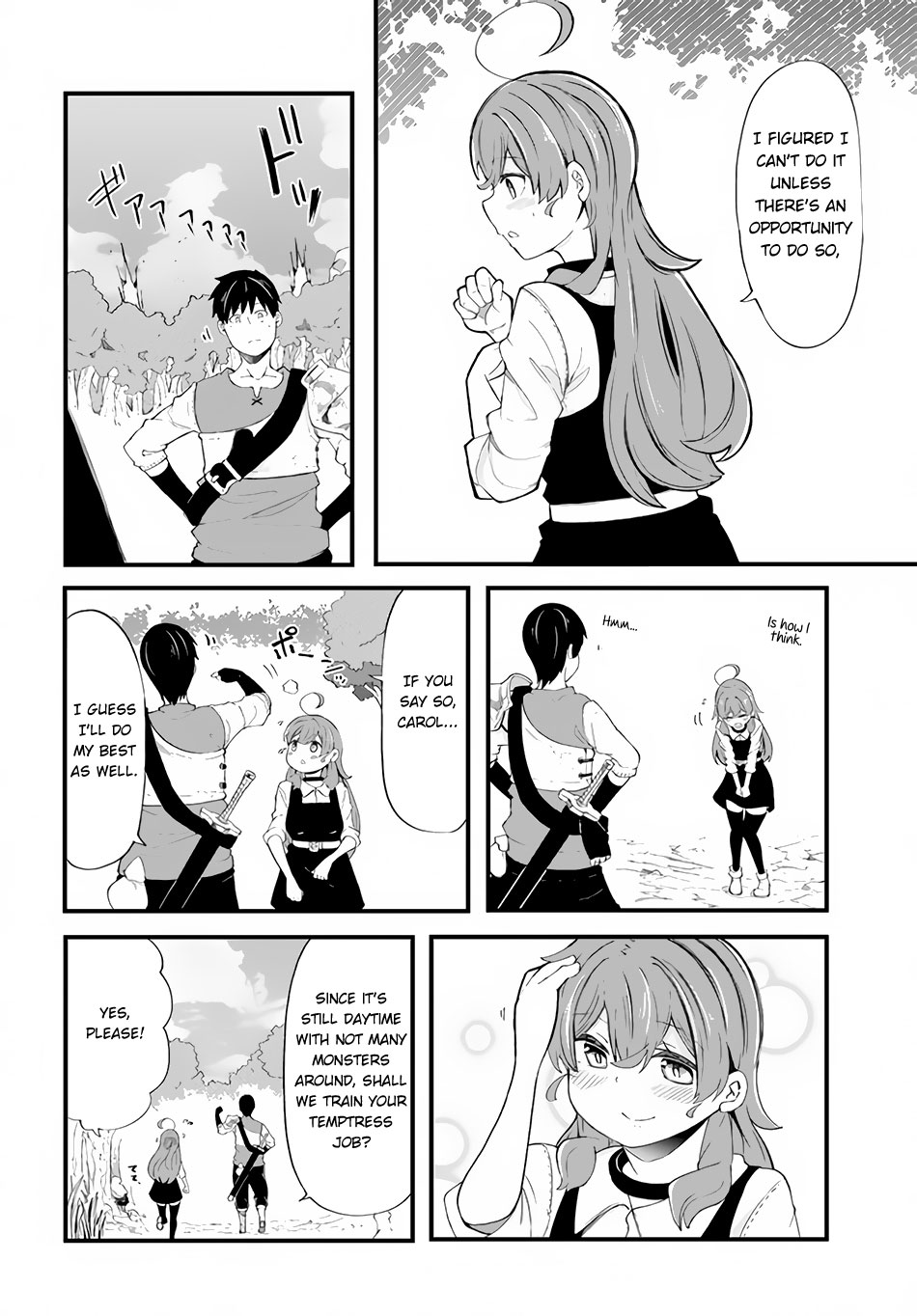 Seichou Cheat de Nandemo Dekiru you ni Natta ga, Mushoku dake wa Yamerarenai you desu Chapter 33 page 12 - Chapter 33: Carol's Confession