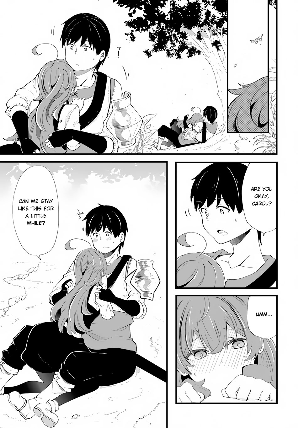 Seichou Cheat de Nandemo Dekiru you ni Natta ga, Mushoku dake wa Yamerarenai you desu Chapter 33 page 23 - Chapter 33: Carol's Confession