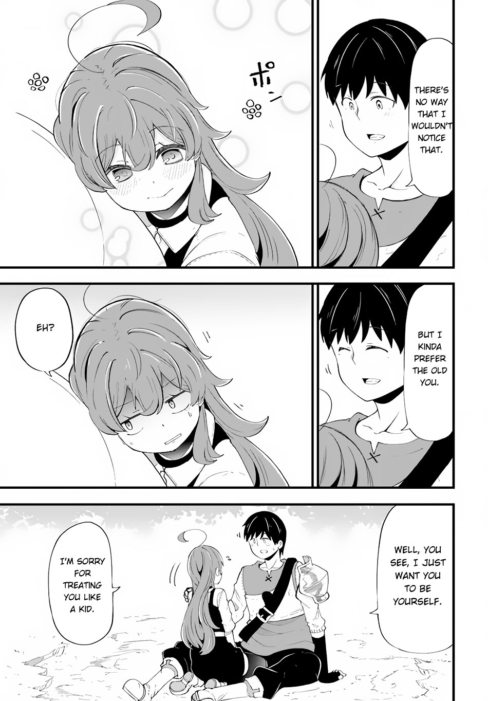 Seichou Cheat de Nandemo Dekiru you ni Natta ga, Mushoku dake wa Yamerarenai you desu Chapter 33 page 27 - Chapter 33: Carol's Confession