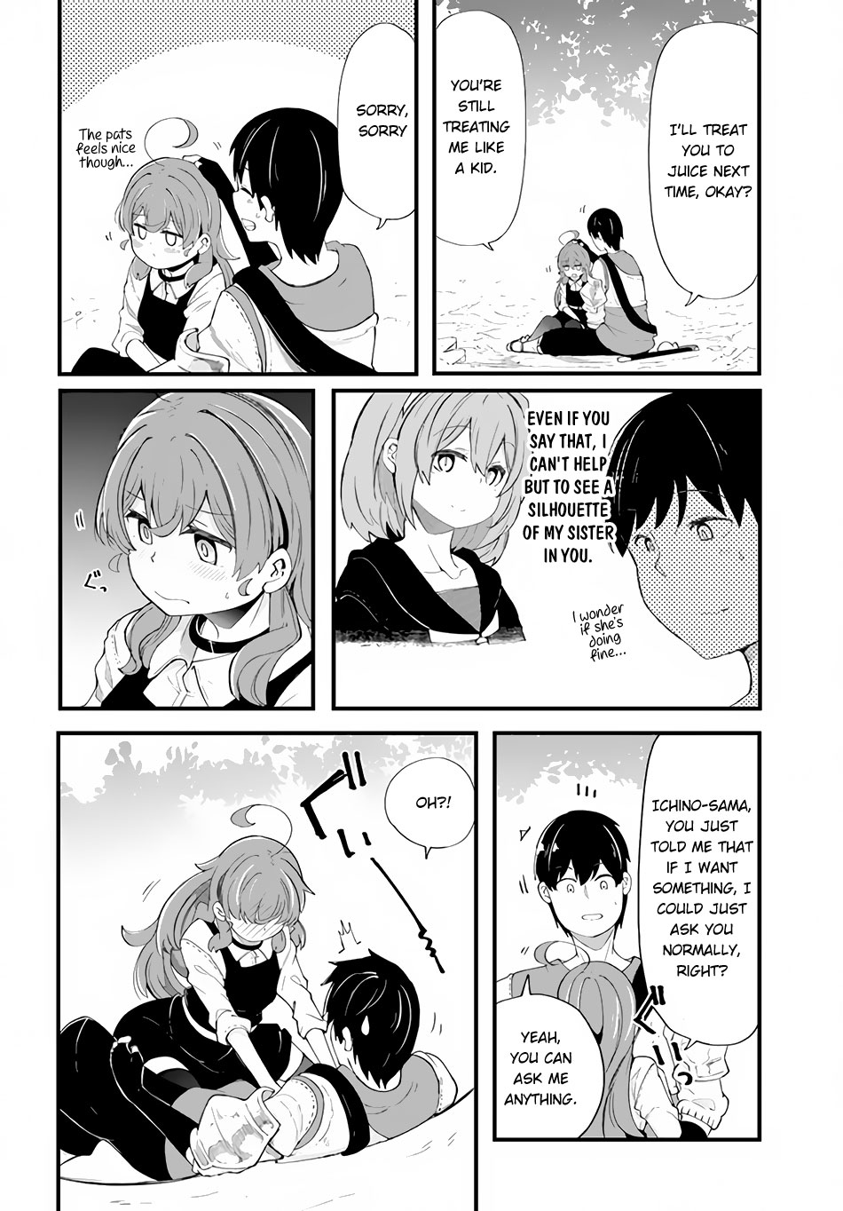 Seichou Cheat de Nandemo Dekiru you ni Natta ga, Mushoku dake wa Yamerarenai you desu Chapter 33 page 28 - Chapter 33: Carol's Confession