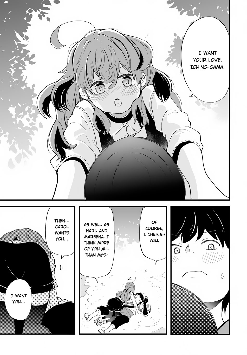 Seichou Cheat de Nandemo Dekiru you ni Natta ga, Mushoku dake wa Yamerarenai you desu Chapter 33 page 29 - Chapter 33: Carol's Confession