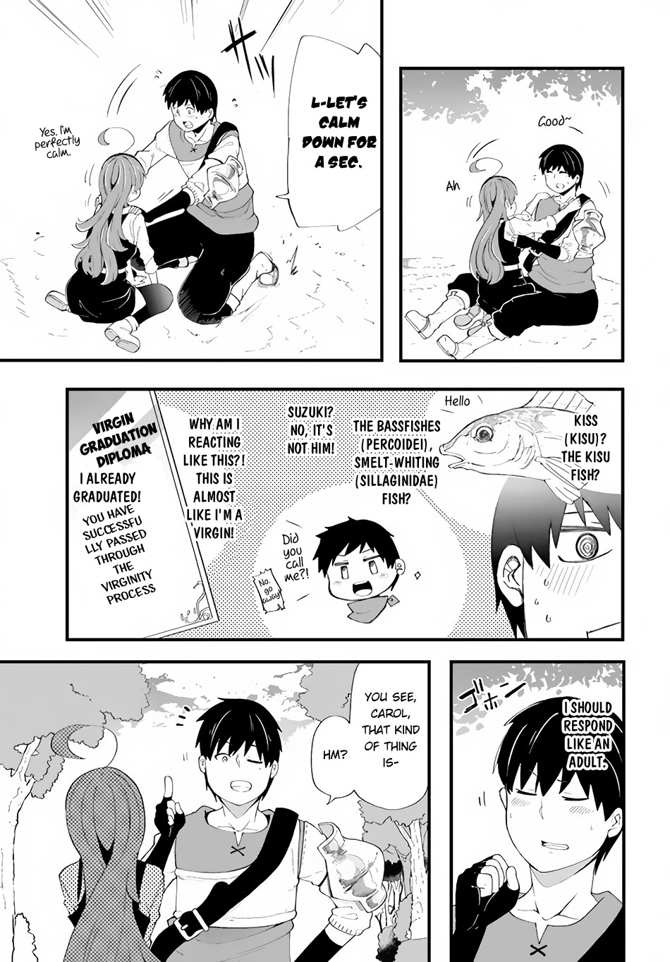Seichou Cheat de Nandemo Dekiru you ni Natta ga, Mushoku dake wa Yamerarenai you desu Chapter 33 page 31 - Chapter 33: Carol's Confession