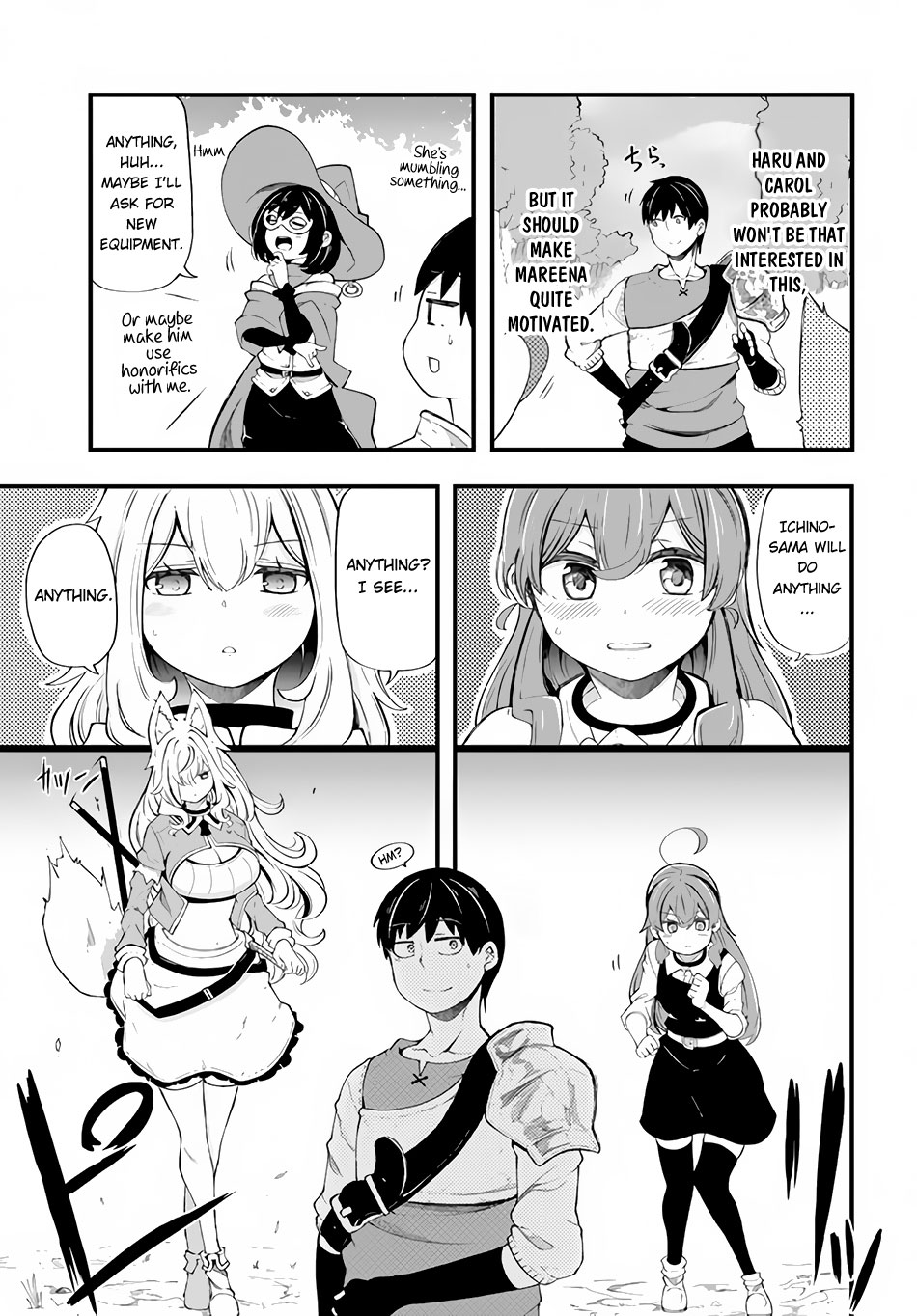 Seichou Cheat de Nandemo Dekiru you ni Natta ga, Mushoku dake wa Yamerarenai you desu Chapter 33 page 5 - Chapter 33: Carol's Confession