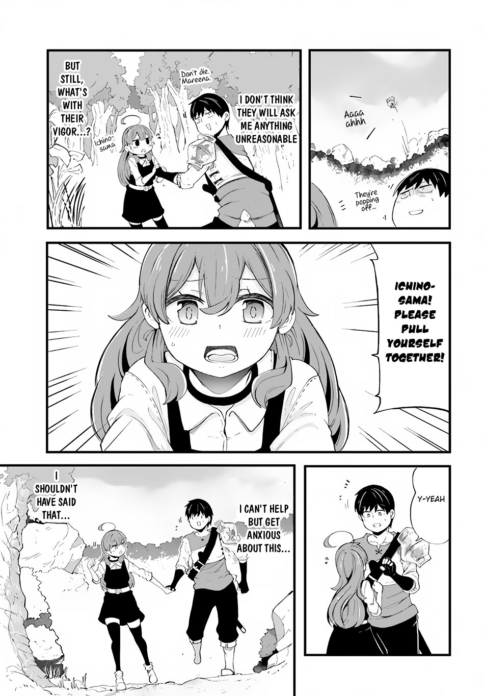 Seichou Cheat de Nandemo Dekiru you ni Natta ga, Mushoku dake wa Yamerarenai you desu Chapter 33 page 9 - Chapter 33: Carol's Confession