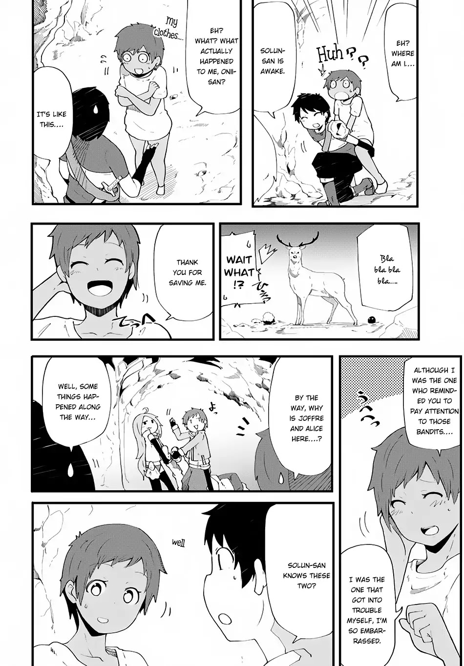 Seichou Cheat de Nandemo Dekiru you ni Natta ga, Mushoku dake wa Yamerarenai you desu Chapter 4 page 17 - Chapter 4