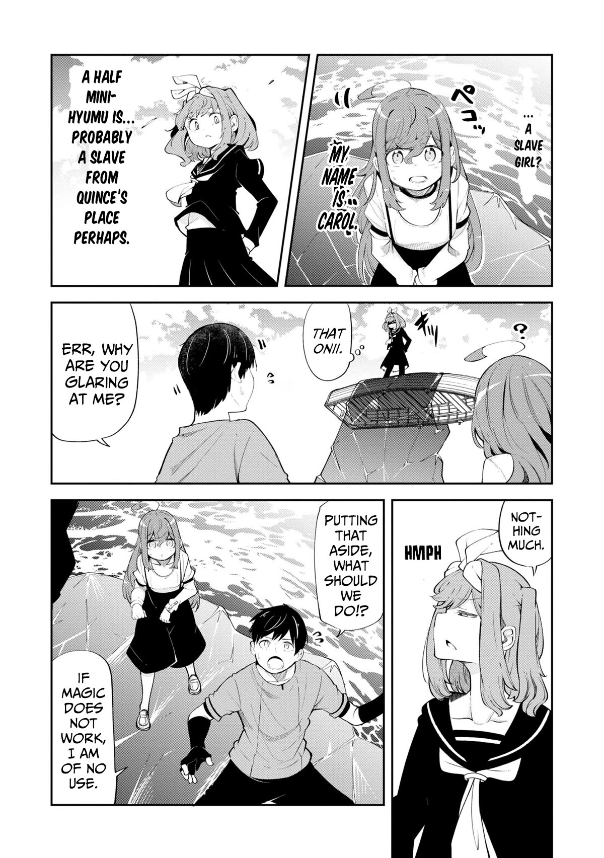 Seichou Cheat de Nandemo Dekiru you ni Natta ga, Mushoku dake wa Yamerarenai you desu Chapter 56 page 10 - Chapter 56: brother and sister fighting