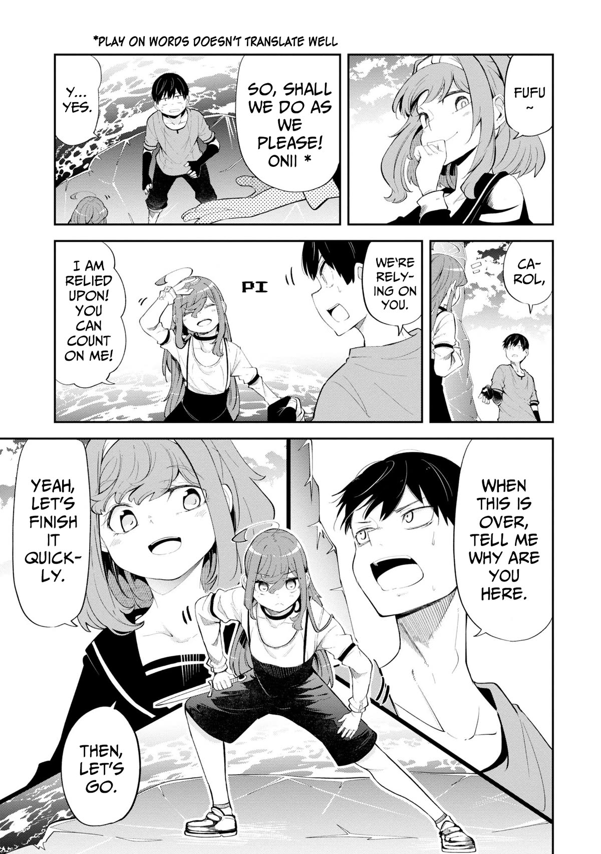 Seichou Cheat de Nandemo Dekiru you ni Natta ga, Mushoku dake wa Yamerarenai you desu Chapter 56 page 18 - Chapter 56: brother and sister fighting