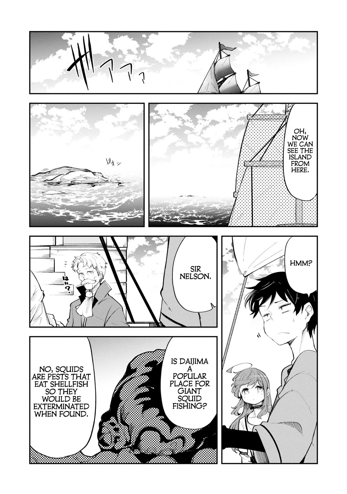 Seichou Cheat de Nandemo Dekiru you ni Natta ga, Mushoku dake wa Yamerarenai you desu Chapter 57 page 31 - Chapter 57: Giant Squid