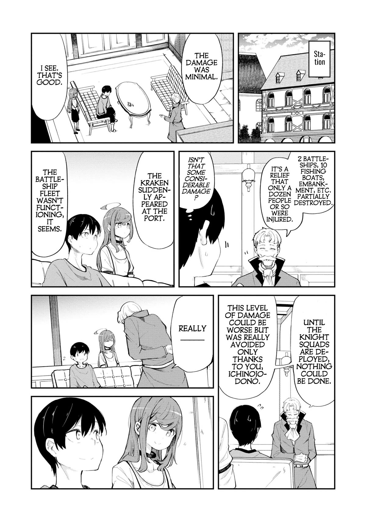 Seichou Cheat de Nandemo Dekiru you ni Natta ga, Mushoku dake wa Yamerarenai you desu Chapter 57 page 45 - Chapter 57: Giant Squid