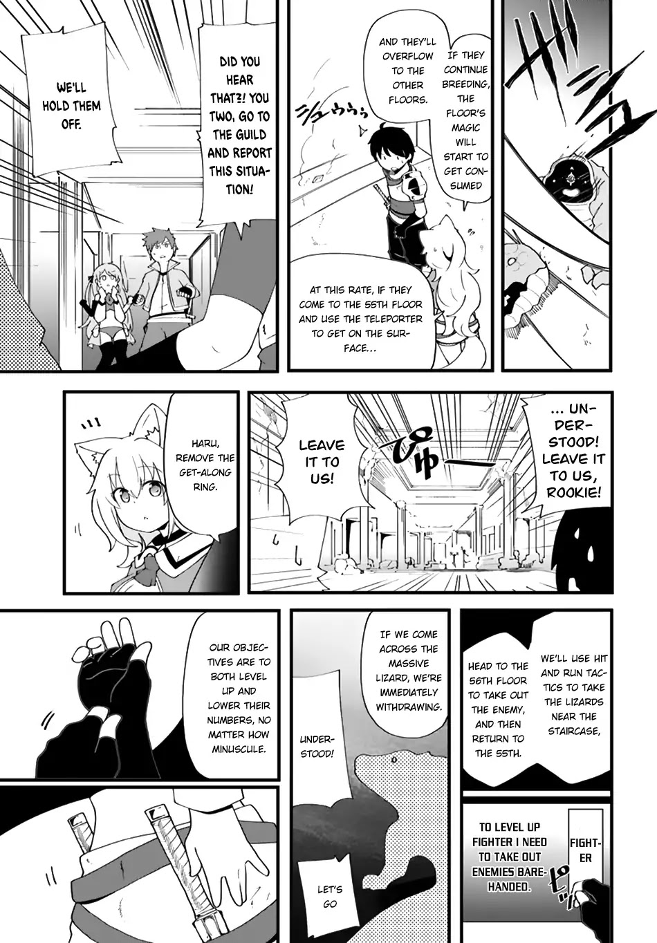 Seichou Cheat de Nandemo Dekiru you ni Natta ga, Mushoku dake wa Yamerarenai you desu Chapter 7 page 38 - Chapter 7: To the Intermediate Labyrinth!