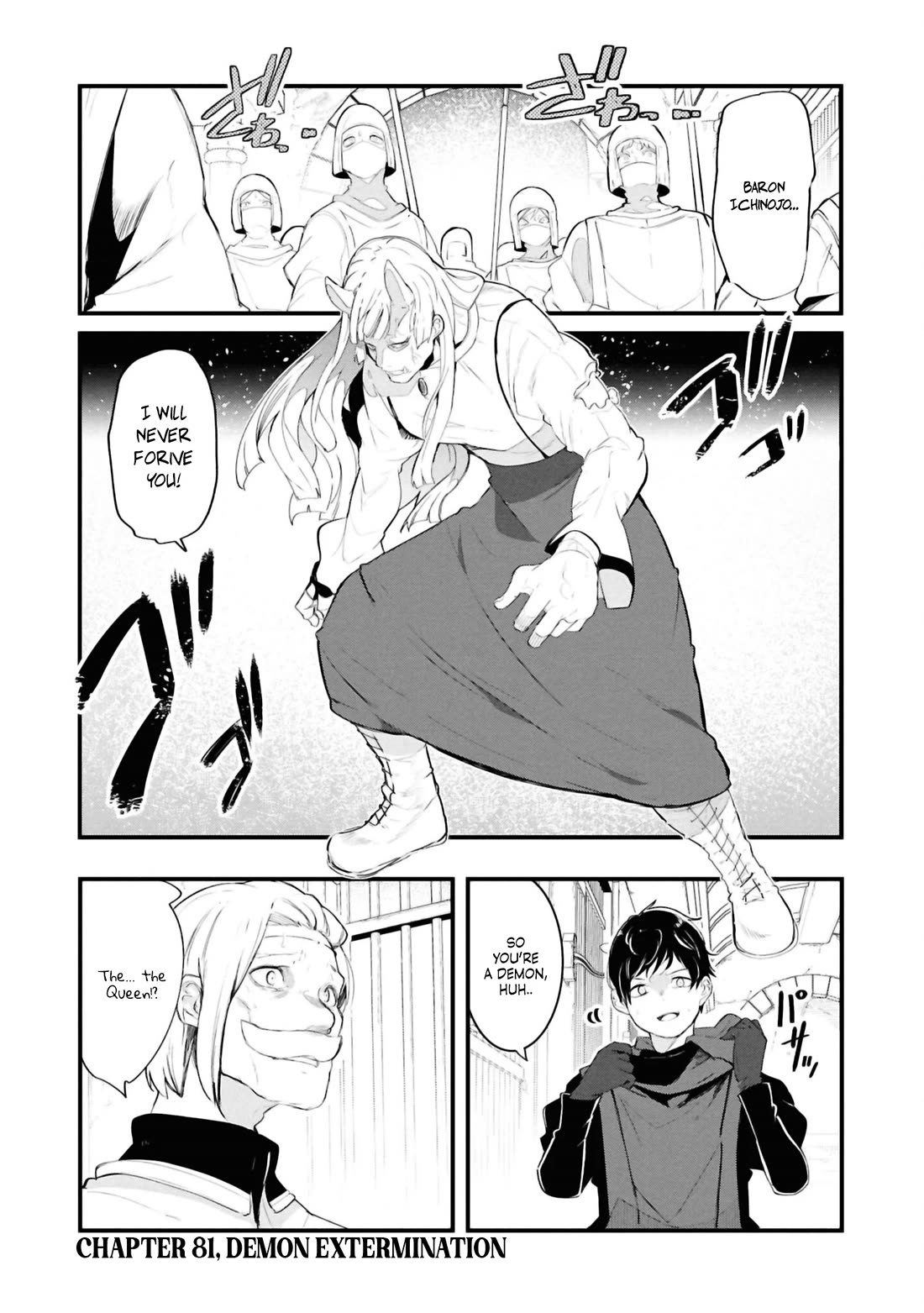 Seichou Cheat de Nandemo Dekiru you ni Natta ga, Mushoku dake wa Yamerarenai you desu Chapter 81 page 1 - Chapter 81