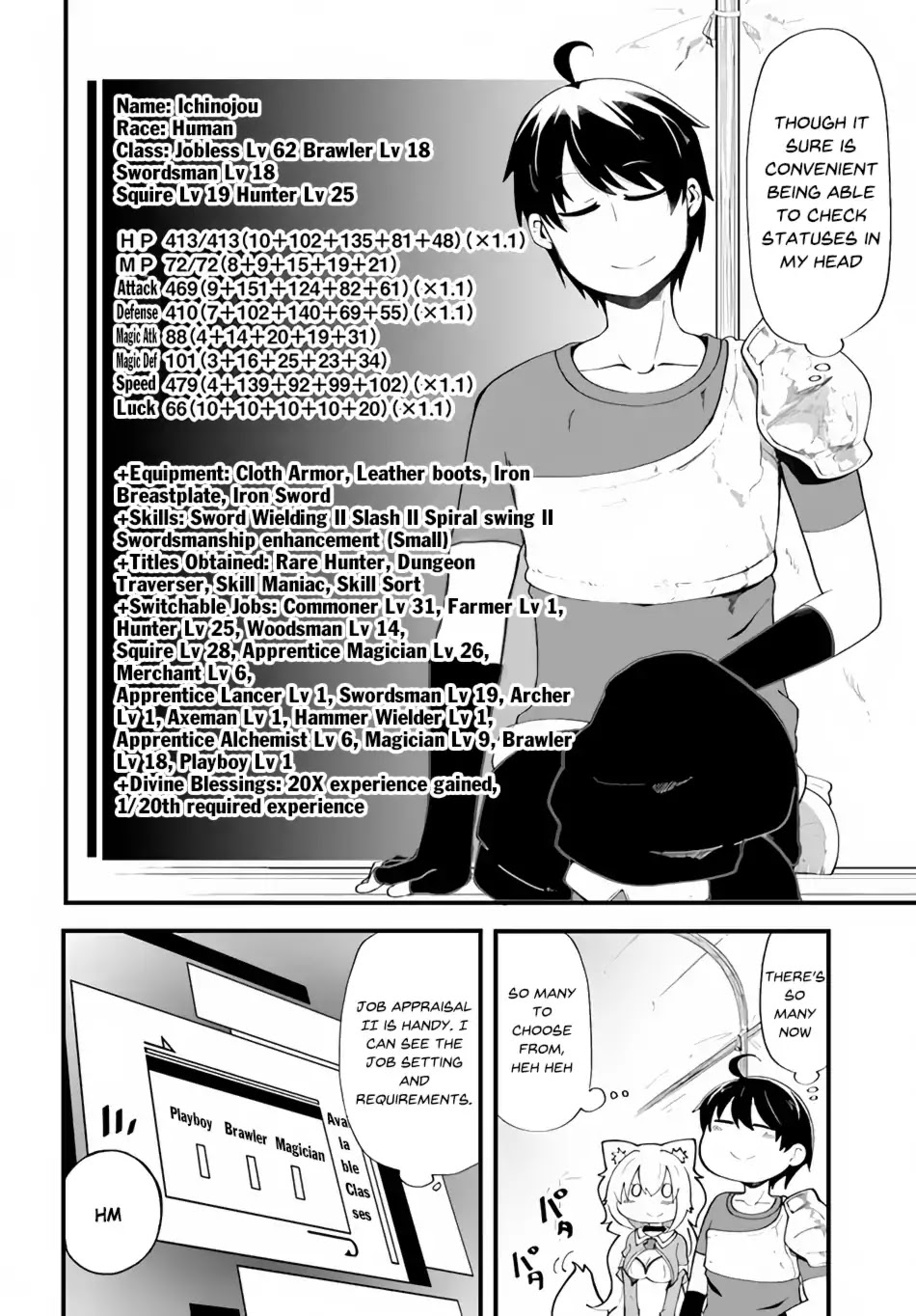 Seichou Cheat de Nandemo Dekiru you ni Natta ga, Mushoku dake wa Yamerarenai you desu Chapter 9 page 8 - Chapter 9