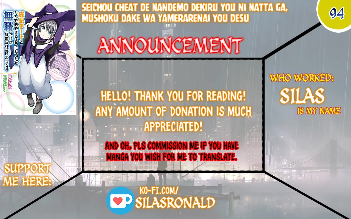 Seichou Cheat de Nandemo Dekiru you ni Natta ga, Mushoku dake wa Yamerarenai you desu Chapter 94 page 55 - Chapter 94