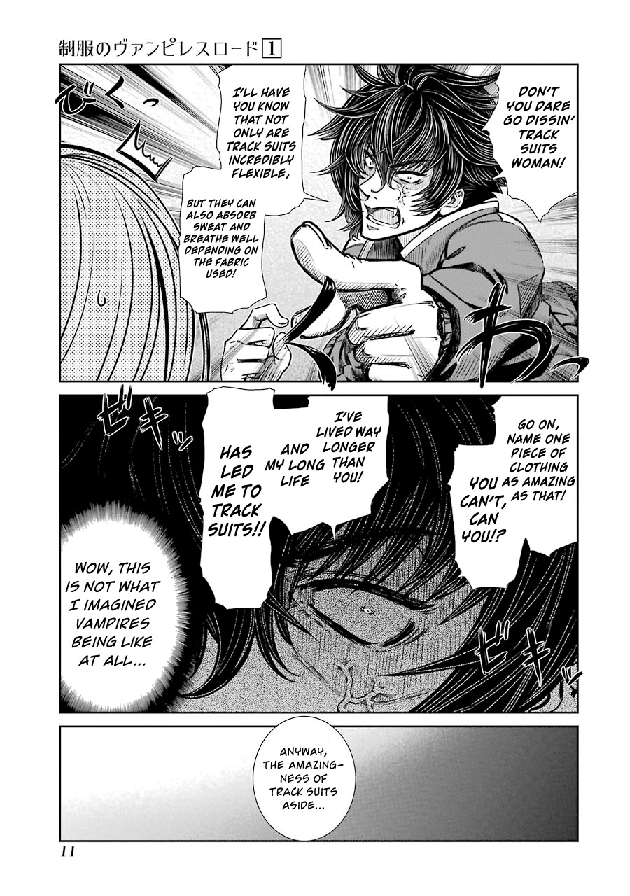 Seifuku no Vampireslod Chapter 1 page 11 - Chapter 1: Awakening of the Vampiress Lord
