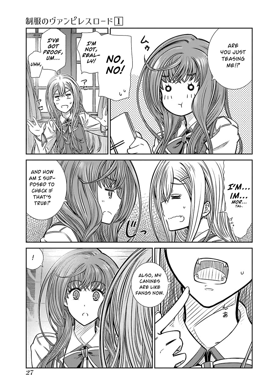 Seifuku no Vampireslod Chapter 1 page 27 - Chapter 1: Awakening of the Vampiress Lord