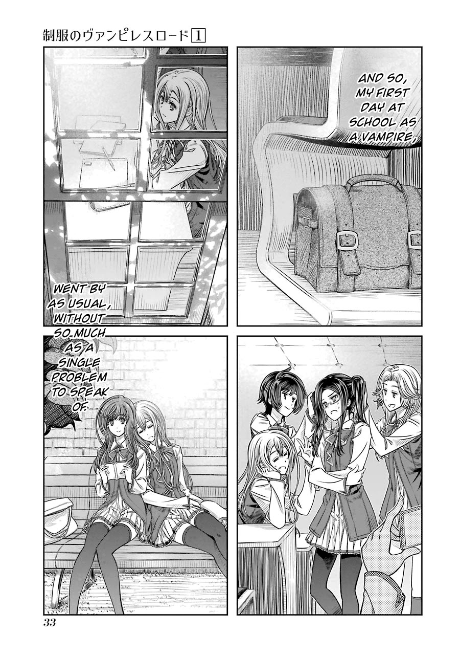 Seifuku no Vampireslod Chapter 1 page 33 - Chapter 1: Awakening of the Vampiress Lord